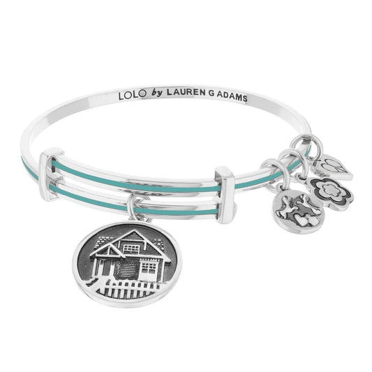 Introducing the Stylish Lolo New House Bangle! ✨🏡 #Fashion #Jewelry