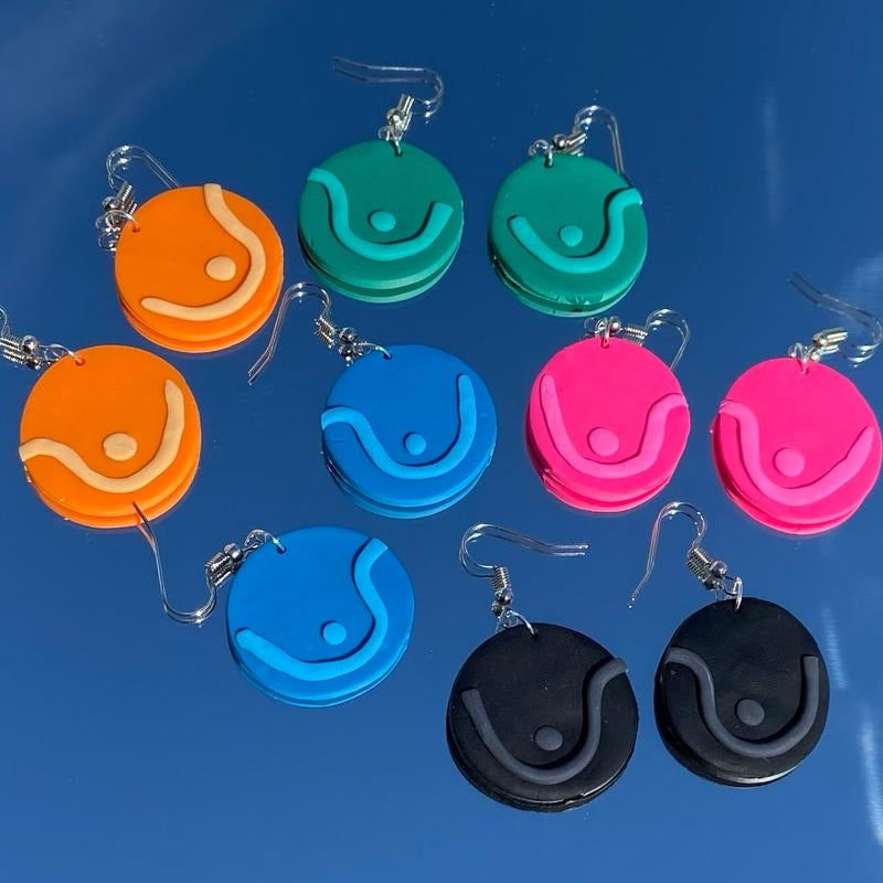 Abstract Earrings | Colorful Earrings | Cute Earrings | Jewelry | Lightweight Earrings